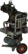 Machine Gun Turret BioShock Model Render