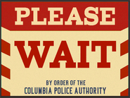 Sign outside the Security Center.