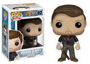 The Funko Booker DeWitt Shotgun POP! figure.