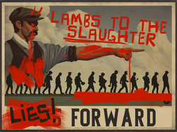 Unused Lies Forward Vox Poster