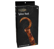 Sprit Halloween's Spider Splicer hook replica.