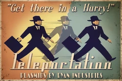 Teleportation Advertisement