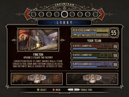 Spec Ops lobby screen.