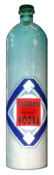 Chechnya Vodka bottle