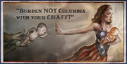 Propaganda seen in the BioShock Infinite announcement trailer.