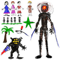 Drawings Little Sis 1.jpg (480 KB) Little Sister drawing of Big Sister.