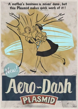 Advertisement for Aero Dash.