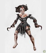 Diseño conceptual para la Baby Jane como splicer araña.