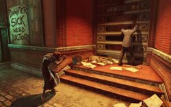 BioI Shantytown Begging Woman & Knocking Man.jpg