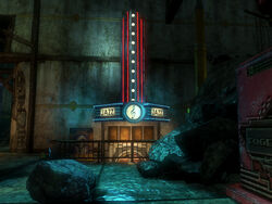 The outside entrance of The Limbo Room.