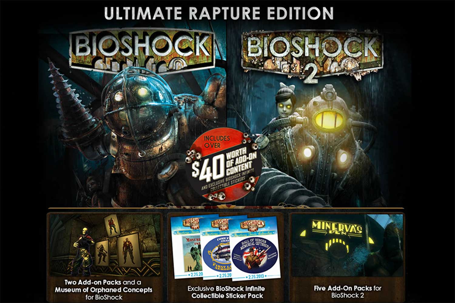 Bioshock Ultimate Rapture Edition Bioshock Wiki Fandom