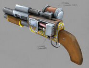 BioShock Shotgun Concept Art10