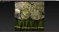 Gibson Girl Elizabeth Dress Texture
