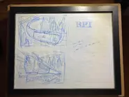 Early concept art for Atlantic Express advertisements.