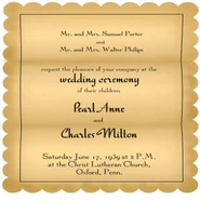 Porter Wedding Invitation.png (346 KB) The Porters' wedding invitation to their parents.