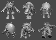 The Mothman model from different angle.