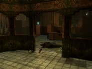 Looking in to Flanagan's office from the waiting area.