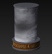 The 3D model for the display.