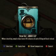 Hat ammo cap