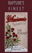 Rapture's Finest Vermouth.