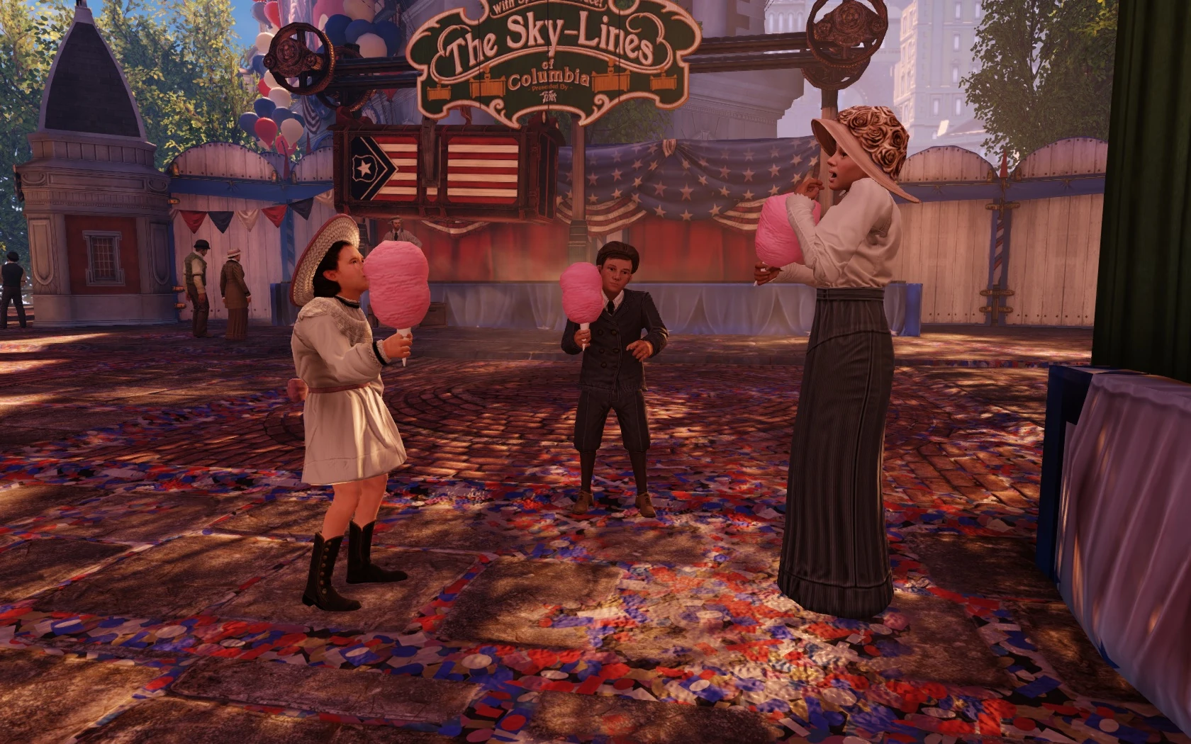 Cotton Candy Bioshock Wiki Fandom Yes cotton candy melts in the heat what kind of question is that if you really wanted to know you wouldn't wait for an answer from the computer just buy some cotton candy and try it for your self you idiot dotish donkey. cotton candy bioshock wiki fandom