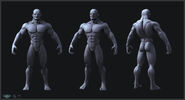 Renders of Fontaine in his "Atlas" form. The base untextured model. By Scott Army.