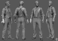 Booker's sculpt sheet.