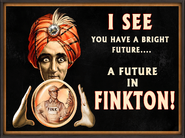 Finkton Fortune Teller Ad