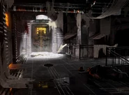 Another concept, featuring the corpse of a Survivor.