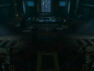 Porter's office interior.