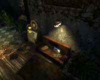 A Audio Journal entitled: The Great Chain (Audio Diary) found within the events of Bioshock.