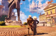 New Eden Plaza (5).jpg (1.53 MB) A couple gazing at a statue of Comstock.