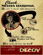 Advertisement for Decoy from There's Something in the Sea.