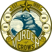 Murder of Crows Original Bottle Label.png (1.79 MB) The original bottle label, used in the demo and on merchandise.