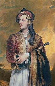 210px-Lord Byron in Albanian dress
