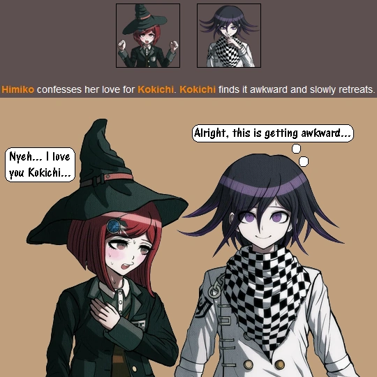 Himiko Yumeno and Kokichi Oma | Birdietalk Productions Wiki | Fandom