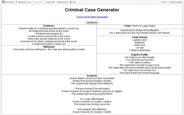 Random Wikipedia Articles ― Perchance Generator