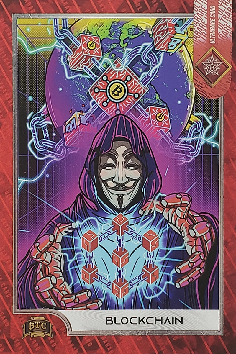 Blockchain (Series 1, Card 19) | Bitcoin Trading Cards Wiki | Fandom