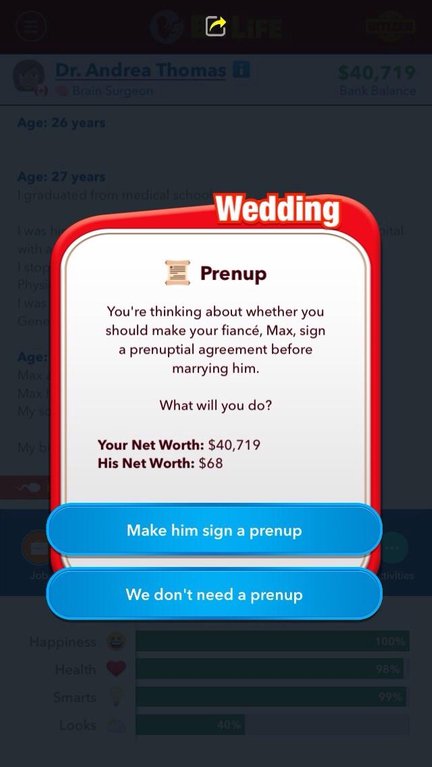 FUI PEDIDO EM NAMORO! - BitLife 