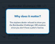 You need licenses to buy cars, planes, and boats