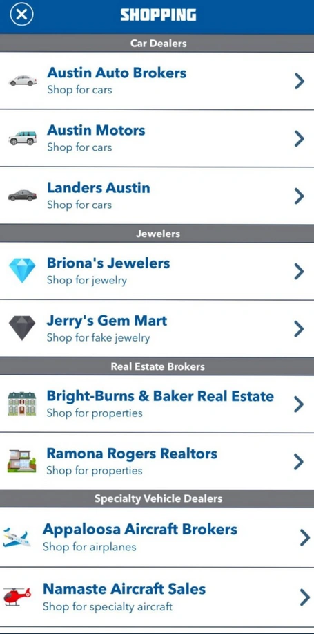 Shopping | BitLife - Life Simulator 