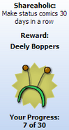 Deely boppers.