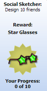 Star glasses.