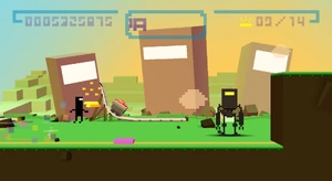 Radbot's first appearance in RUNNER