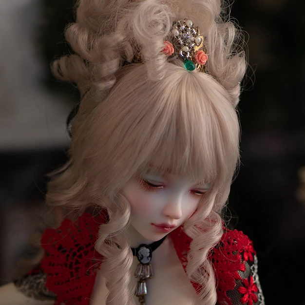 LEGIT Fairyland Minifee Ingrid Sleeping BJD Doll Head LEGIT Fairyland Minifee Ingrid Sleeping BJD Doll Head