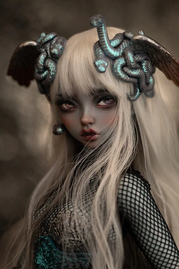 Muñeca BJD 1/4 Minifee Miwa Fairyland, maquillaje facial hecho a mano