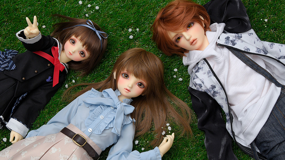 modern asian ball joint dolls