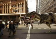 Dinosaurs in Sydney, Australia