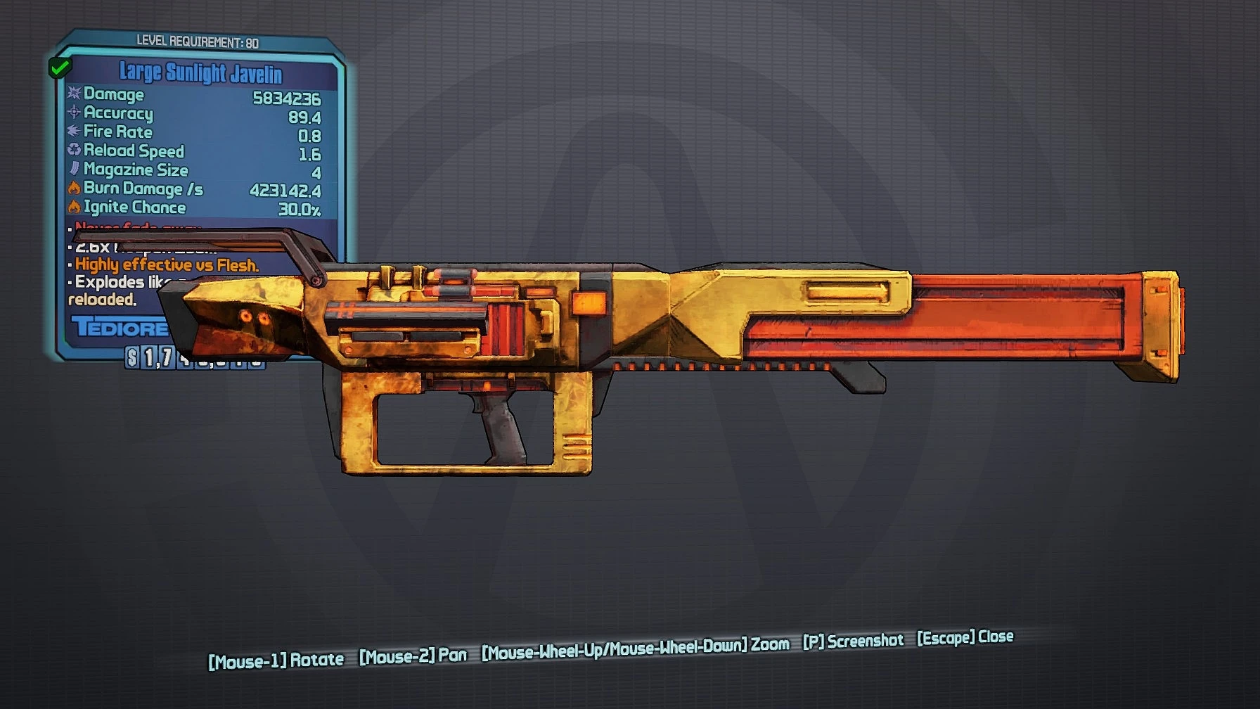 Sunlight Javelin | BL: Exodus Wiki | Fandom