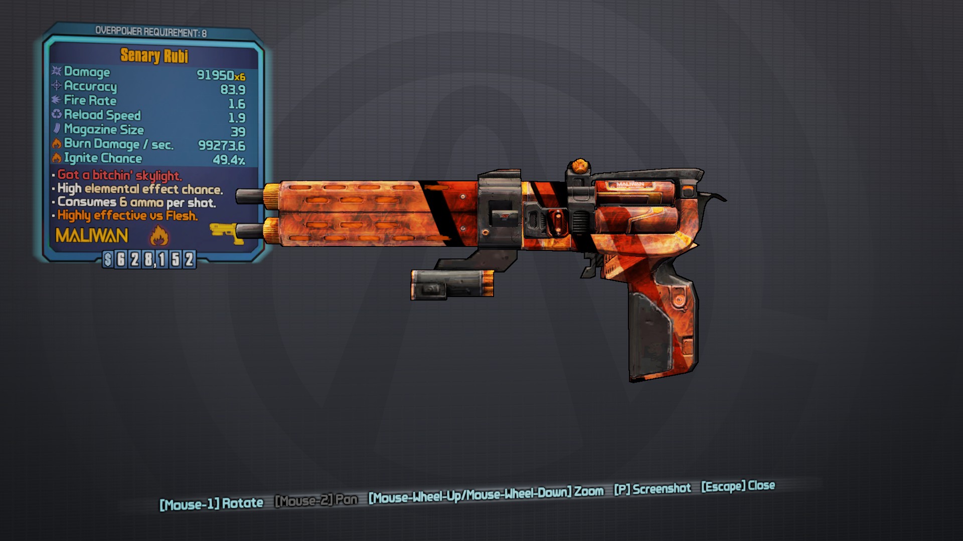 Immolator | BL2reborn Wiki | Fandom